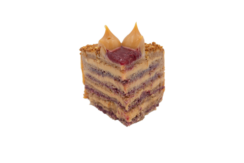 Panqueque Nuez Manjar Frambuesa