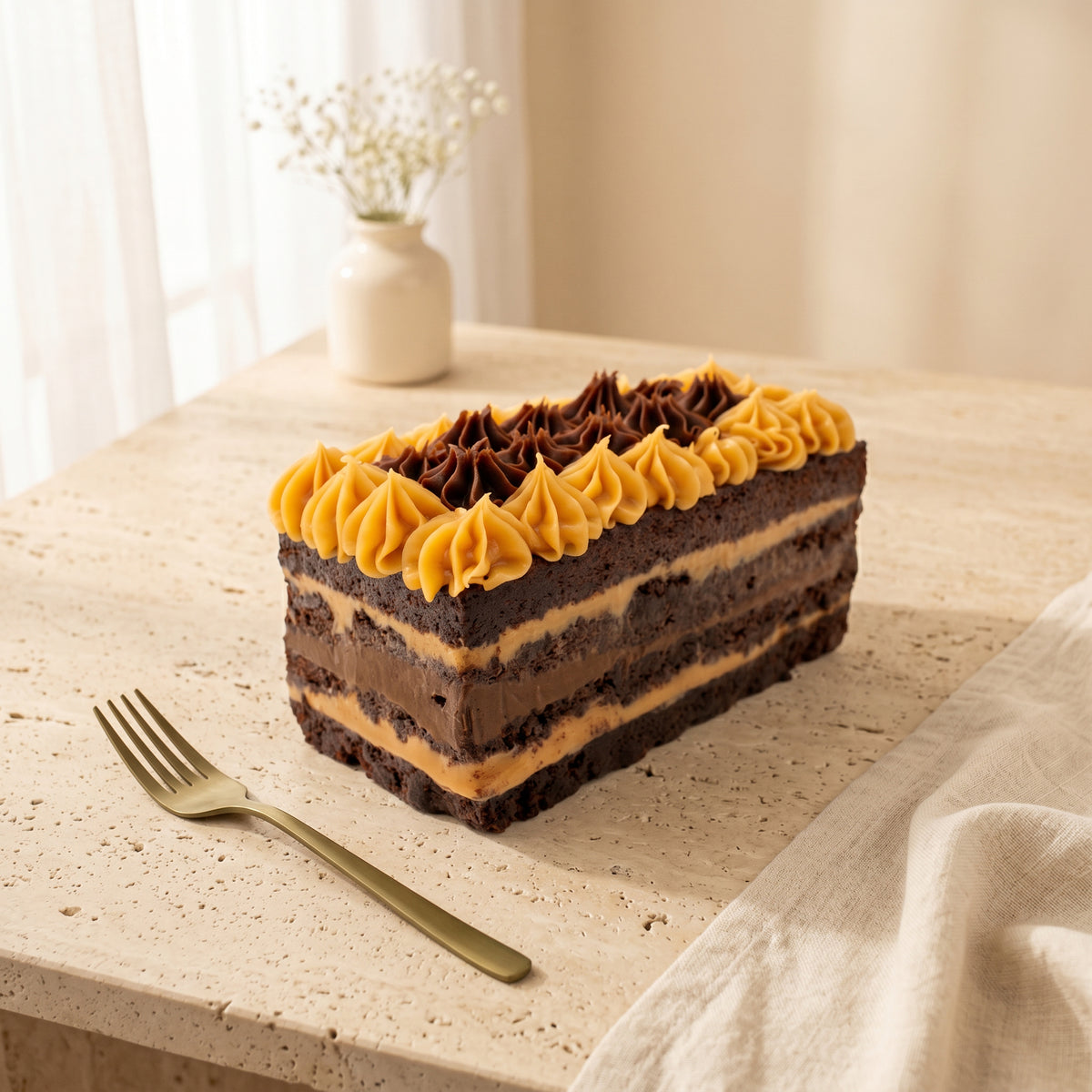 Tronco Brown Cake - 8 personas