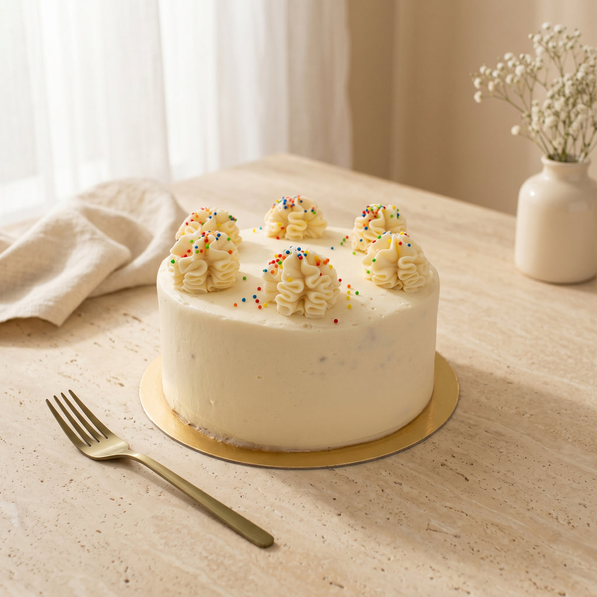 Rainbow Cake - 15 personas